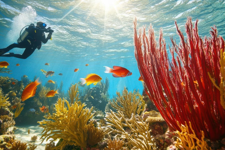 Unterwasser Fotografie Tipps: Ausrüstung, Einstellungen und häufige Fehler